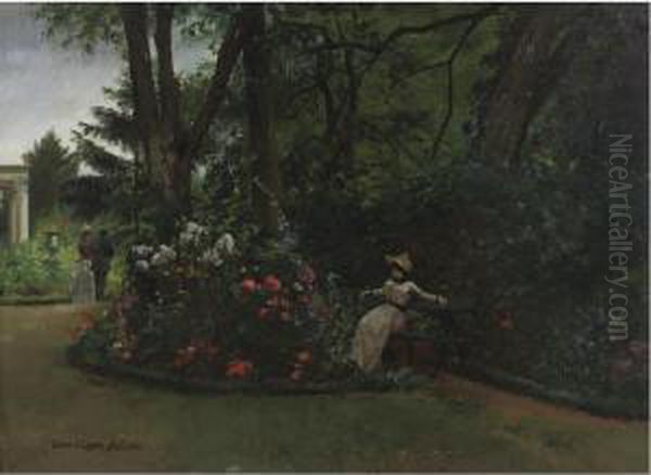 Rest In The Garden - view 1