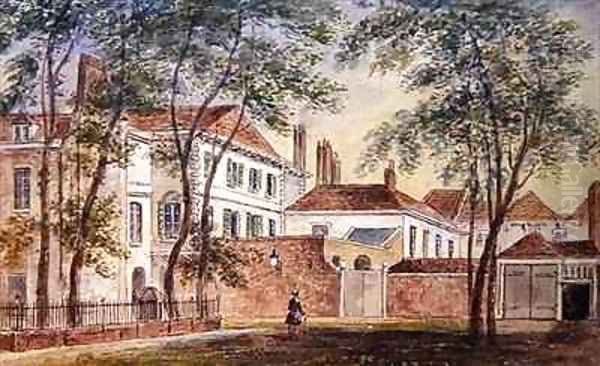 View of the House and Museum of the Late Duchess of Portland (1715-1785) - view 1