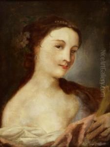 Damenbildnis by Rosalba Carriera