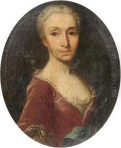 Portrait Of A Noble Lady by Rosalba Carriera
