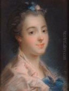 Portrait D'une Jeune Elegante by Rosalba Carriera