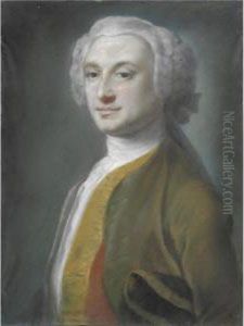 Ritratto Di Gentiluomo Con Giacca Verde