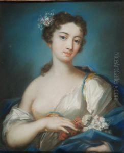"allegoria Della Primavera"
Pastello In Cornice Dorata. Allegato Expertise Di Rodolfo Palucchini by Rosalba Carriera