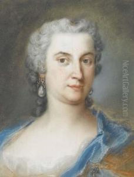 Portrait Of Countess D'orsini, Bust-length - view 1