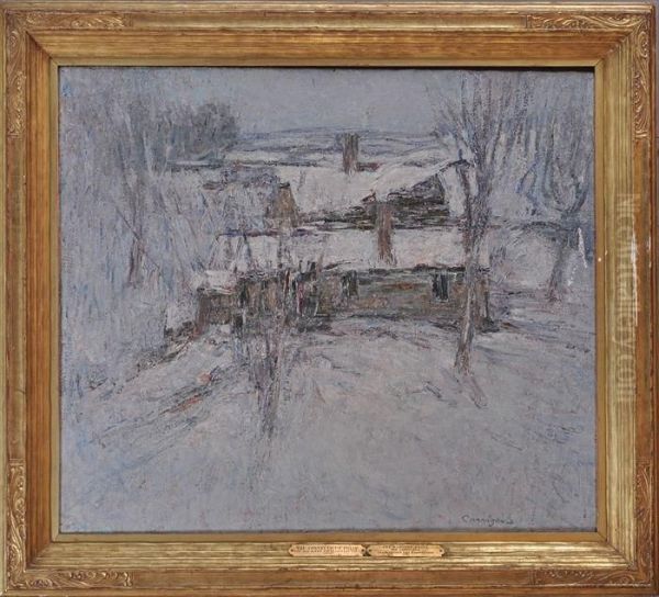 Houses In Snow - view 1