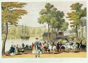 View from the North Bank of the Serpentine by Philip Brannan