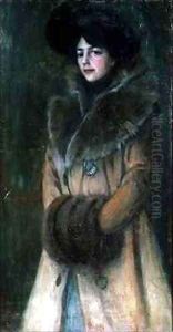 Lady with a Fur Muff