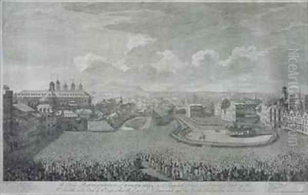 Execution of the Jacobite Lords - view 1