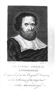 Portrait of Dr Simon Forman (1552-1611) by Bulfinch, John