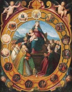 The Madonna of the Rosary The Madonna of the Rosary