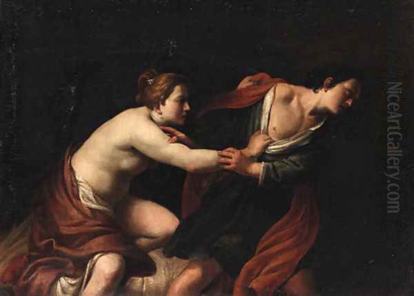 Joseph and Potiphar's wife - view 1
