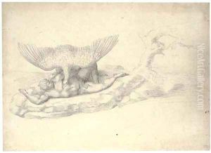 The Punishment of Tityus, after Michelangelo