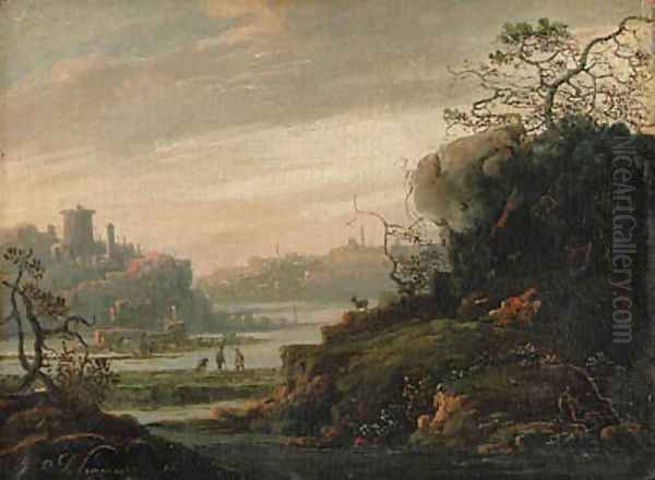 An extensive River Landscape - view 1