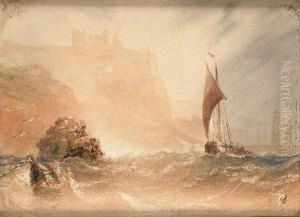 The Cliffs Above Whitby by Joseph Newington Carter