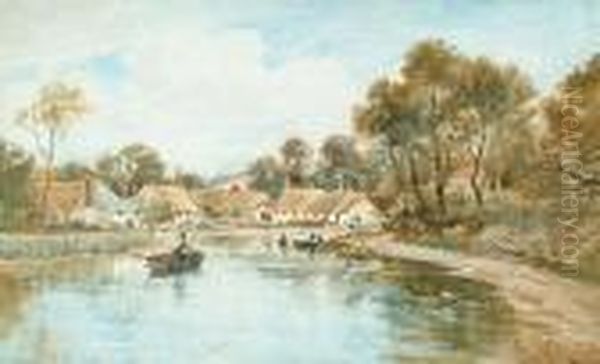 Rowing To The Village - view 1