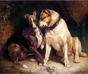 Uncle Toby And The Widow Wadman by Samuel John Carter