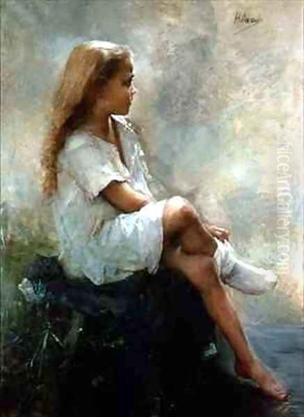 Portrait of a young girl - view 1