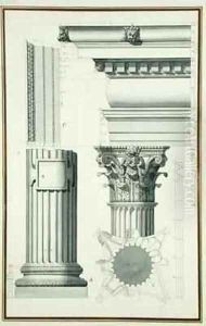 Details of a Composite Order by Giovanni Battista (Giambattista) Borra