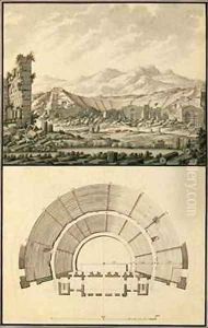 View and Plan of the Theatre of Hierapolis