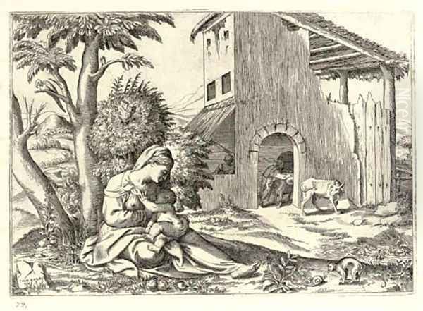 The Rest on the Flight into Egypt - view 1