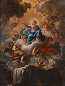 Ascensione Della Vergine by Andrea Casali