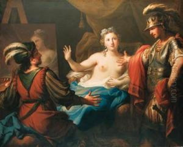 Apelles And Campaspe - view 1