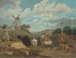 Going to the fair by Hablot Knight Browne
