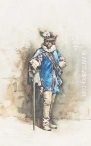 Cavaleiro Vestido A Maneira Do Sec. Xvii by Enrique Casanova