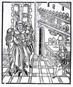Apothecary's shop by Hieronymus Brunschwig