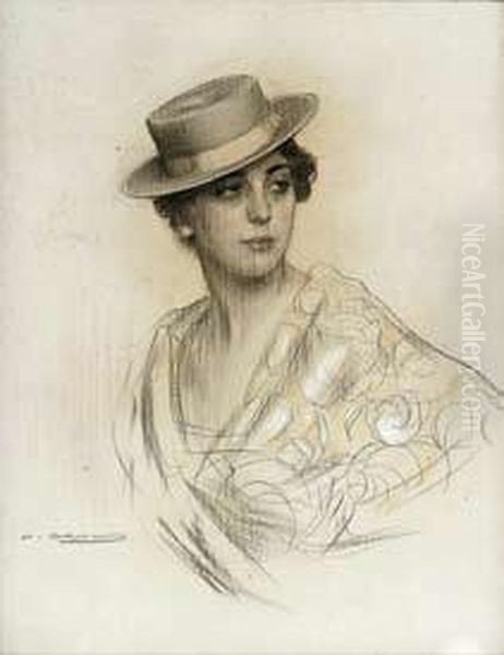 Dama Con Sombrero Cordobes - view 1