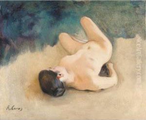 Desnudo (nude) by Ramon Casas