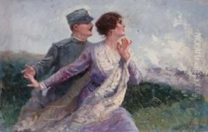 La Carezza by Basilio Cascella