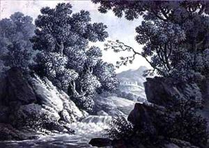 Landscape Sketches 3 by Joseph Francis Burrel