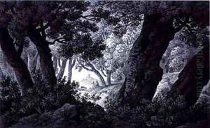 Landscape Sketches by Joseph Francis Burrel