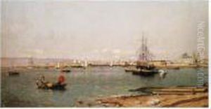 L'entree Du Port De Marseille by Alfred Casile