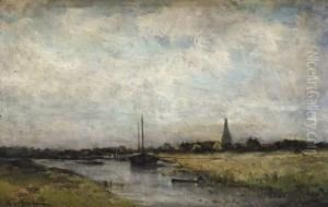 Bateau Au Bord D'une Riviere