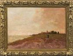 Village En Bord De Mer. by Alfred Casile