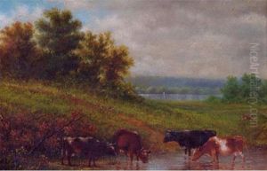 Cows In A Landscape Cows In A Landscape