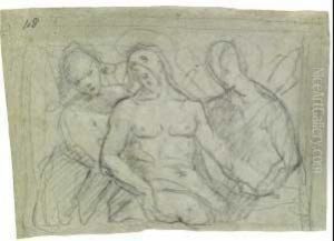 Cristo In Pieta by Alessandro Casolani