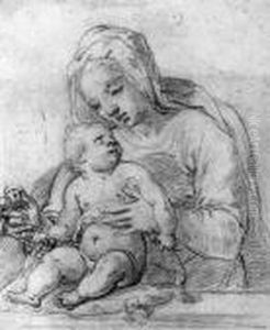 The Madonna And Child by Alessandro Casolani