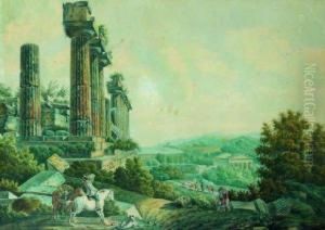 Paysage Antique by Louis Francois Cassas