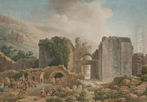 Vue Presumee De La Cite Antique De Perge En Turquie - view 1