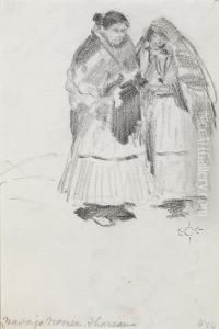 Navajo Women, Thoreau, New Mexico by Ira Diamond Gerald Cassidy