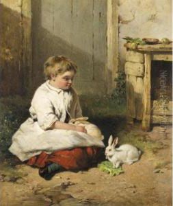 The Pet Rabbits by James Cassie
