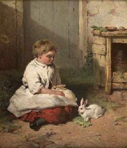 Pet Rabbits by James Cassie