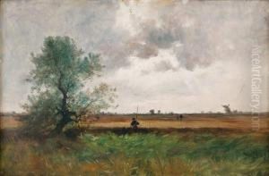 Paysaged'automne by Gustave Castan