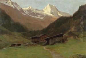 Lauterbrunnen. by Gustave Castan