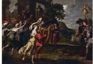 L'arrivee Triomphale De David A Jerusalem