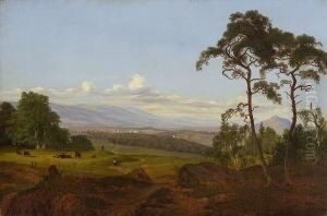 Bohmische Landschaft Bei
Teplitz by Johann Anton Castell
