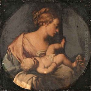The Madonna and Child by Girolamo Brusaferro